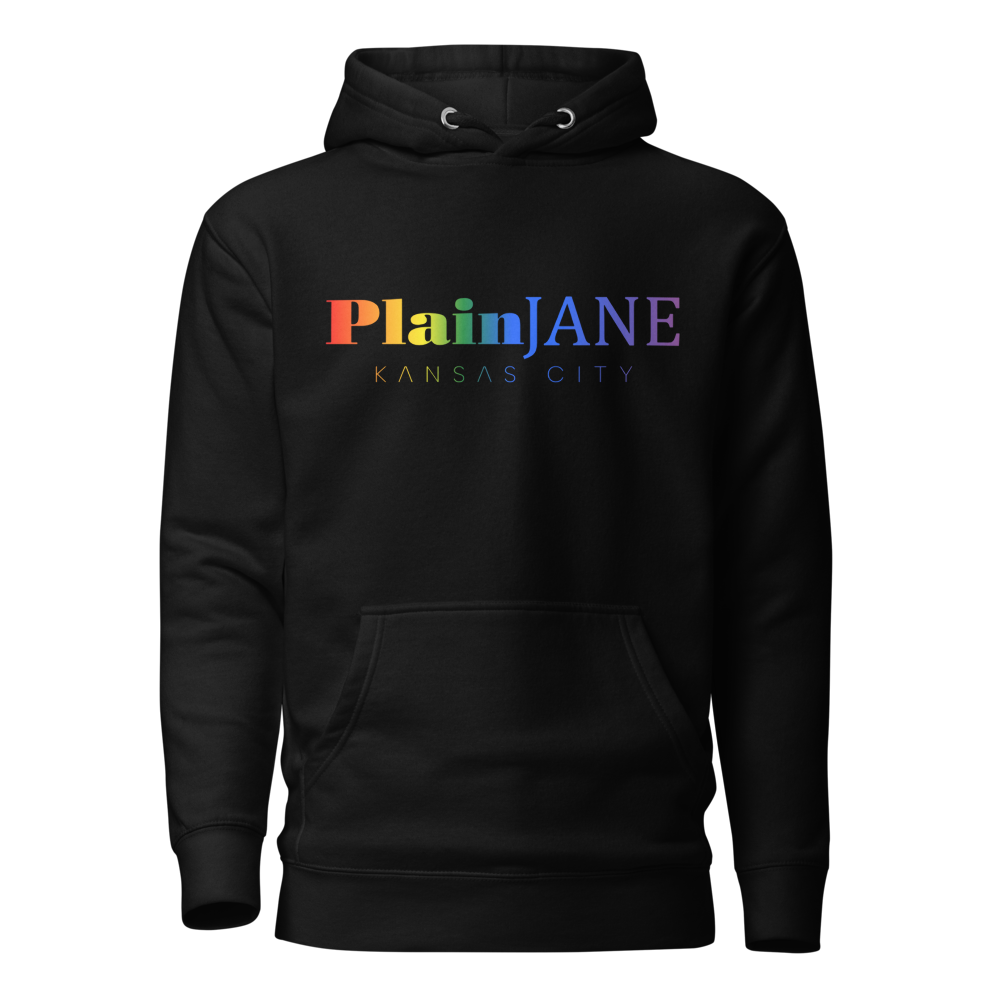 Rainbow Plain Jane Kansas City Hoodie